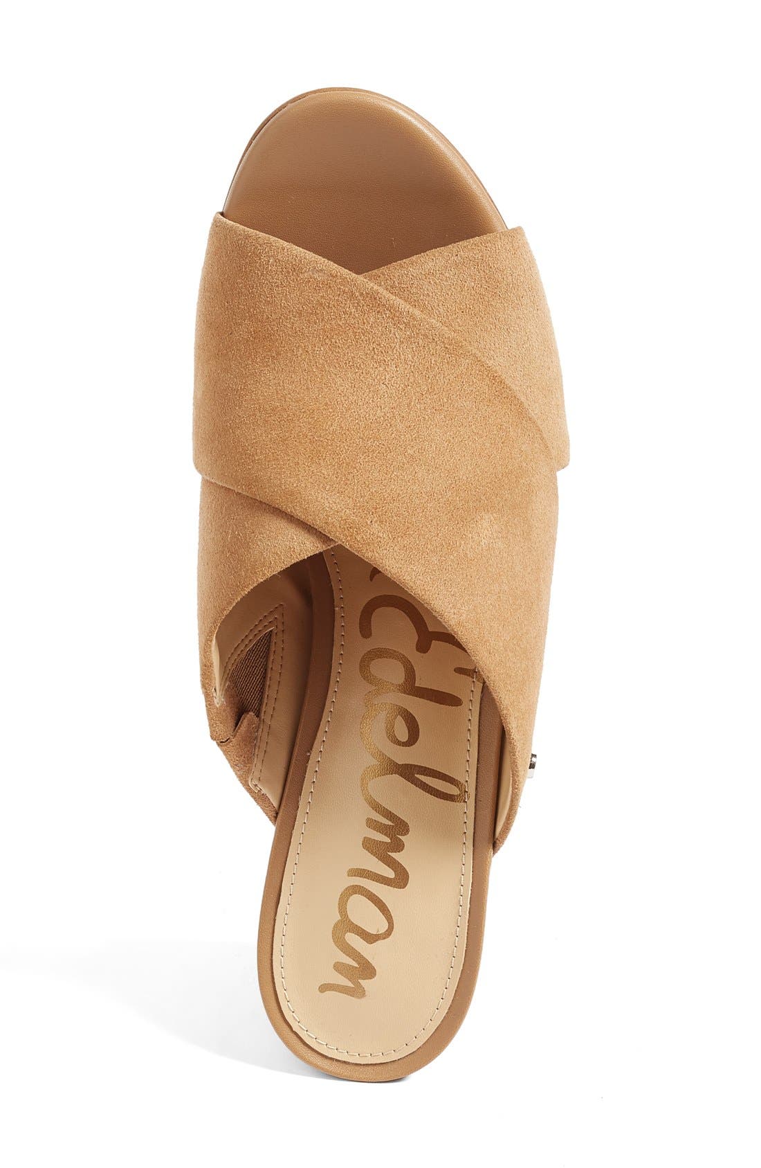 Stanley Slide Sandal, Alternate, color, GOLDEN CARAMEL