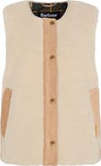 Barbour Dulsie High Pile Fleece Quilted Vest