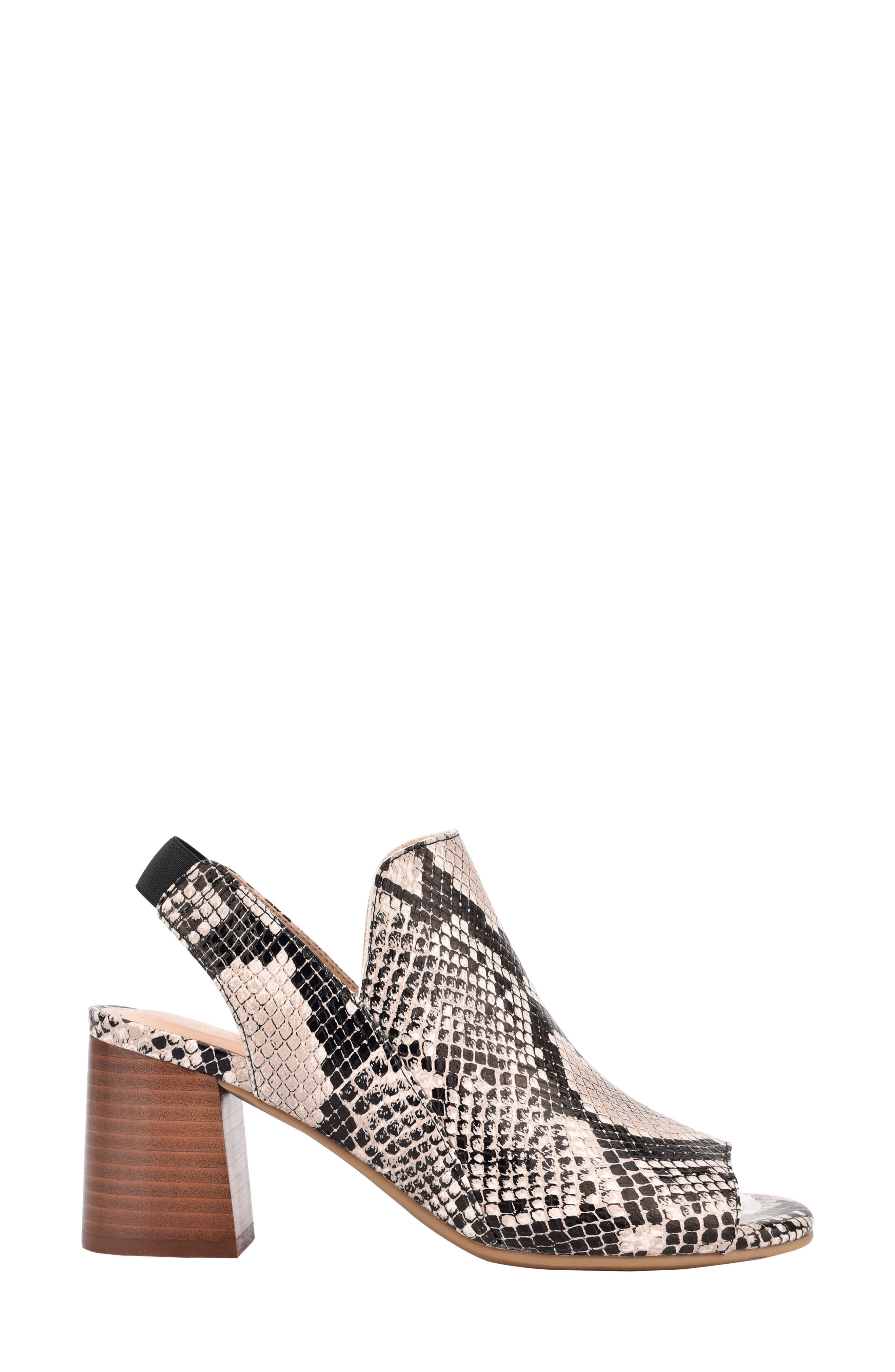 Hale Slingback Sandal, Alternate, color, IVORY SNAKE PRINT LEATHER
