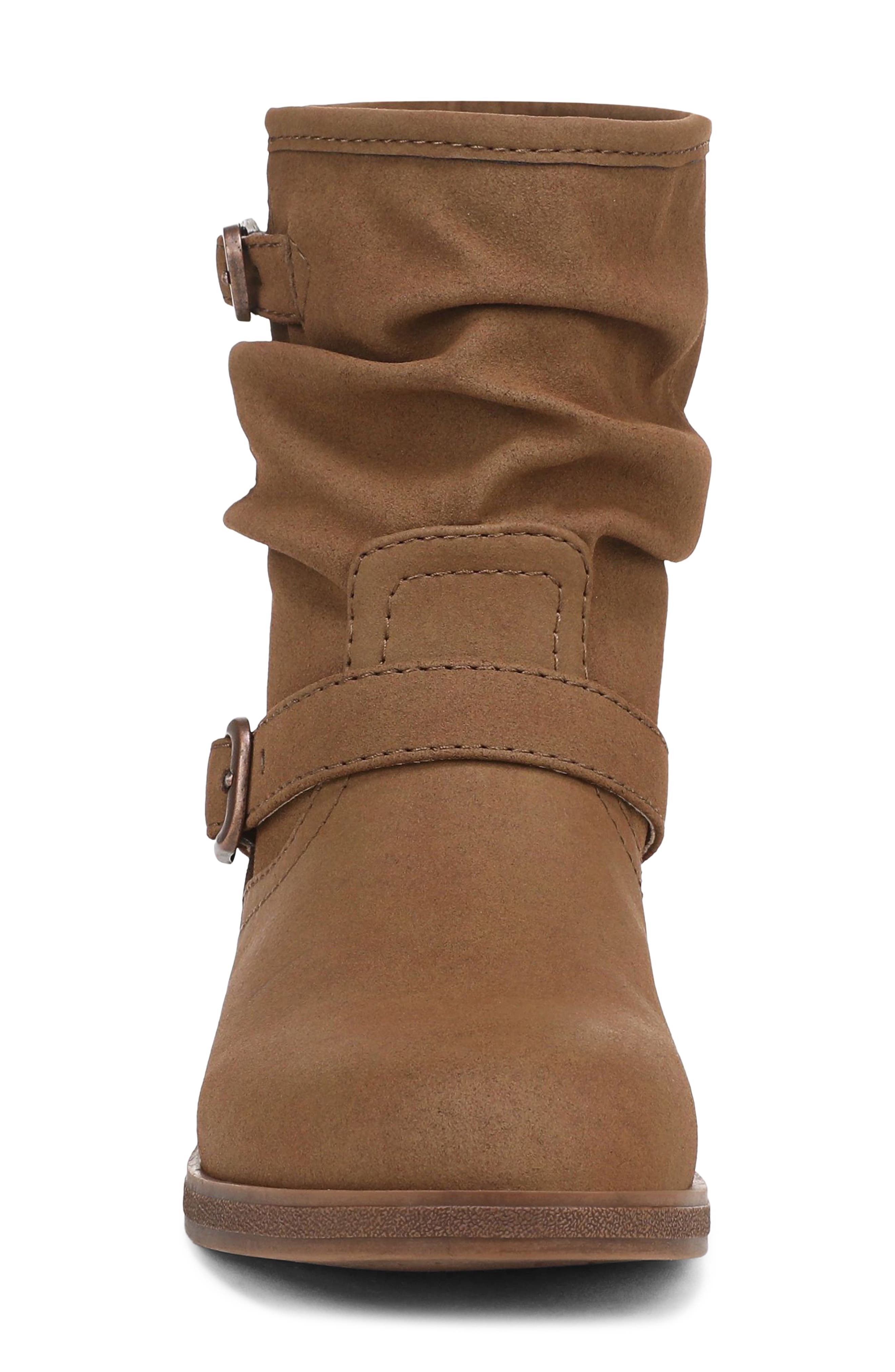 Piers Faux Leather Bootie, Alternate, color, TAN FAUX LEATHER