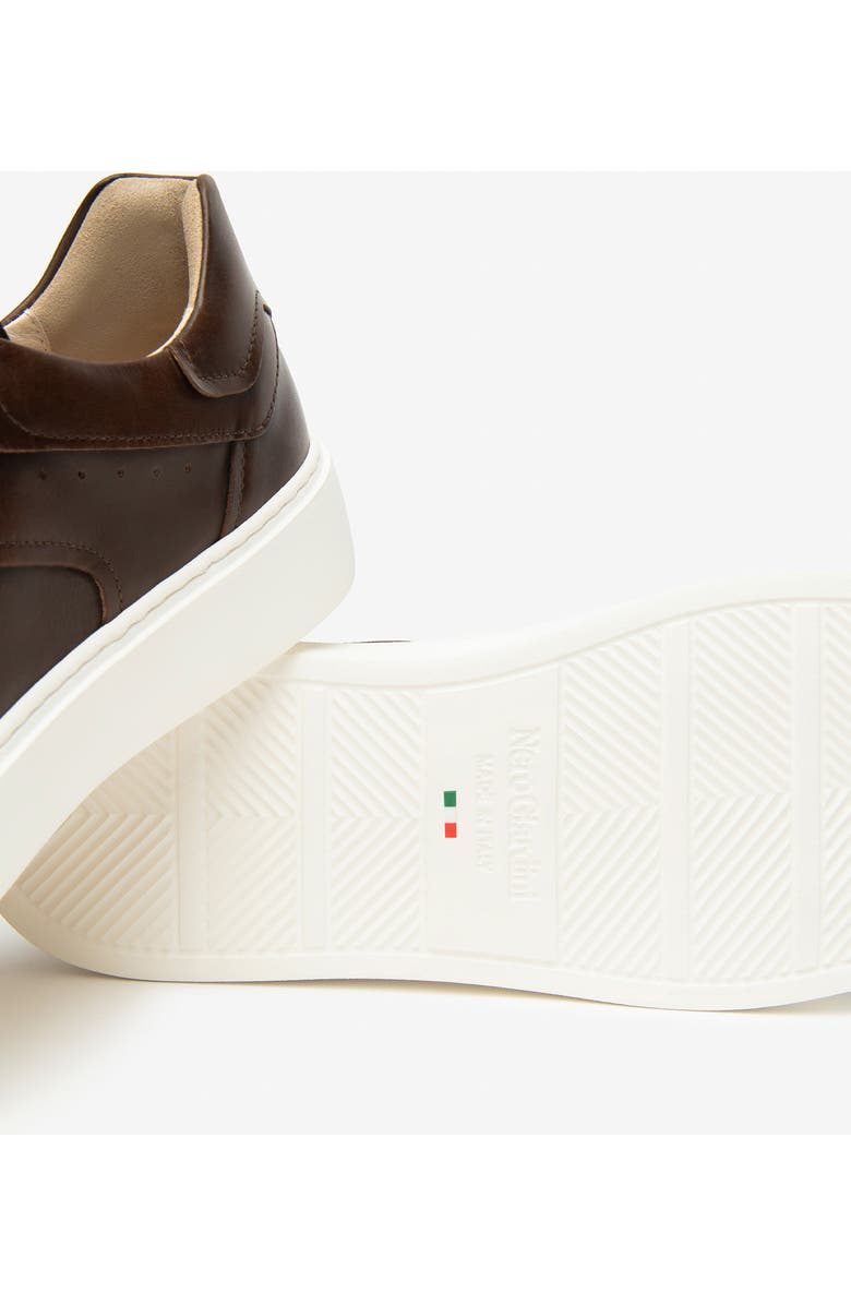 NeroGiardini Low Top Sneaker, Alternate, color, Chocolate