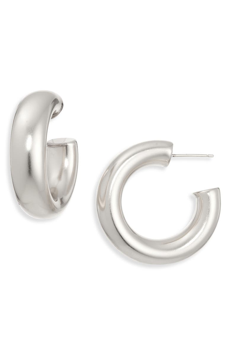 Nordstrom Chunky Tube Hoop Earrings, Main, color,