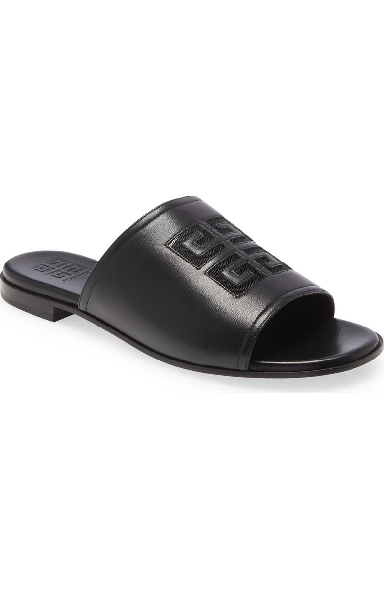 Givenchy Cutout 4G Logo Slide Sandal, Main, color,