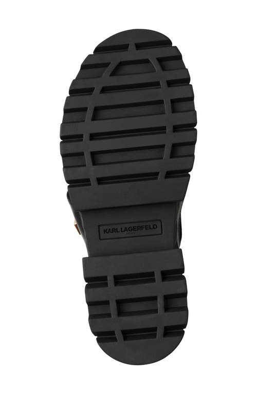 Shop Karl Lagerfeld Paris Lacara Lug Sole Slide Sandal