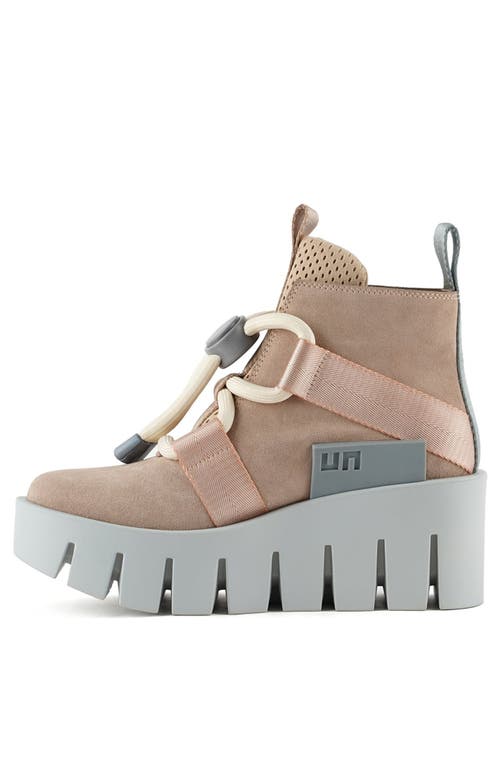 United Nude Grip Nomad Lo Platform Lug Bootie In Brown