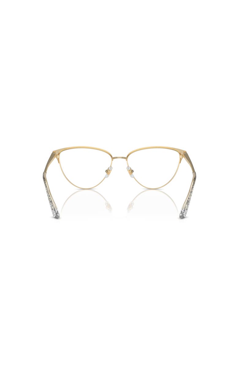 Jimmy Choo 53mm Cat Eye optical glasses, Alternate, color, Black