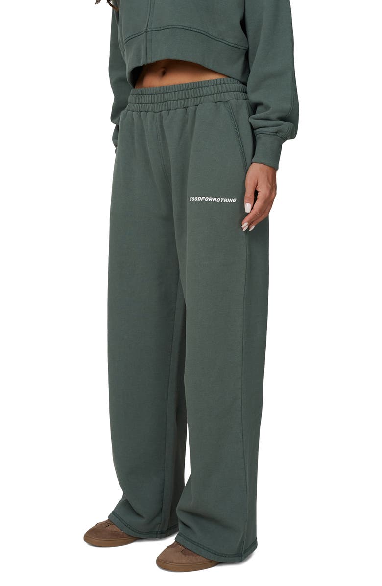 Good For Nothing Vintage Tonal Baggy Jogger, Alternate, color, Green