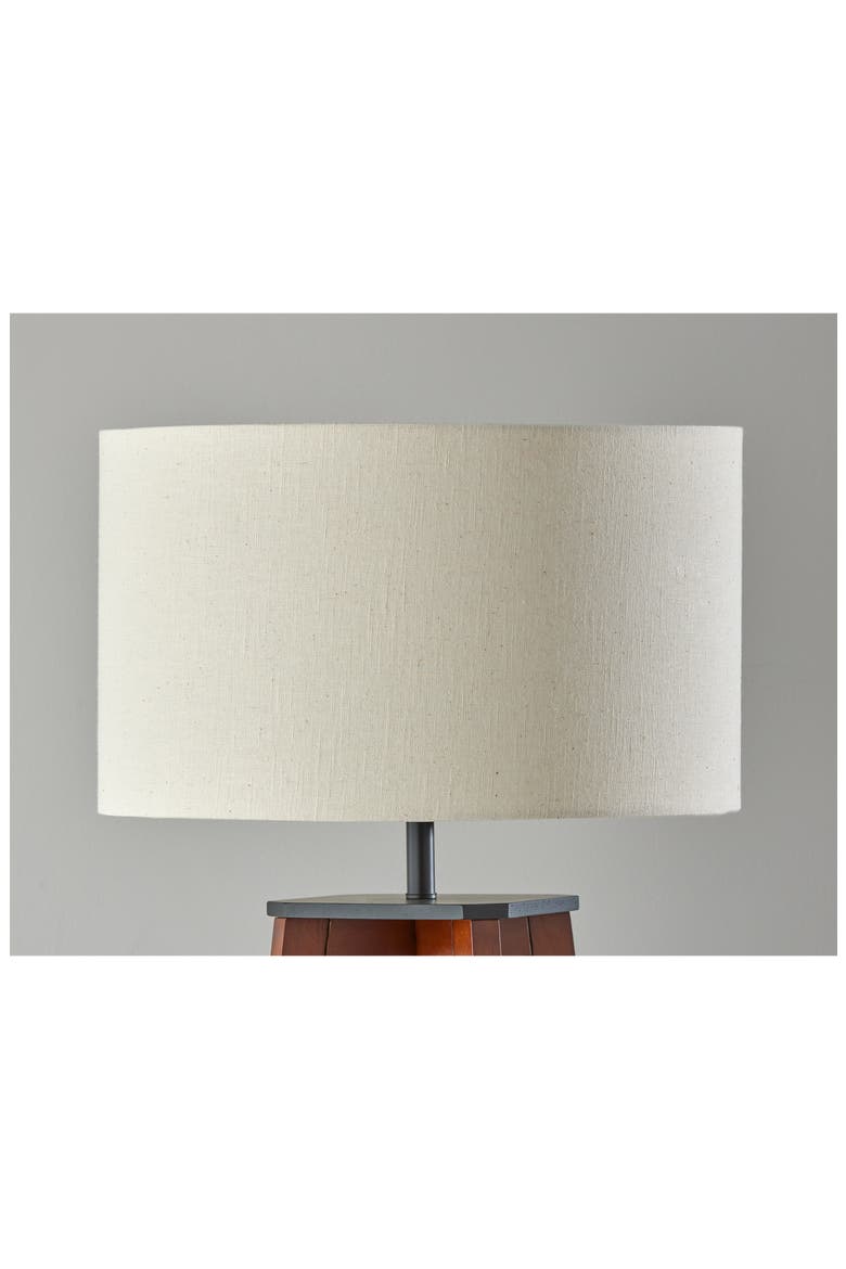 Kirby Shelf Floor Lamp, Alternate, color, WALNUT WOOD