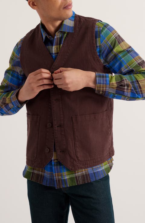 Tollgate Linen & Organic Cotton Vest