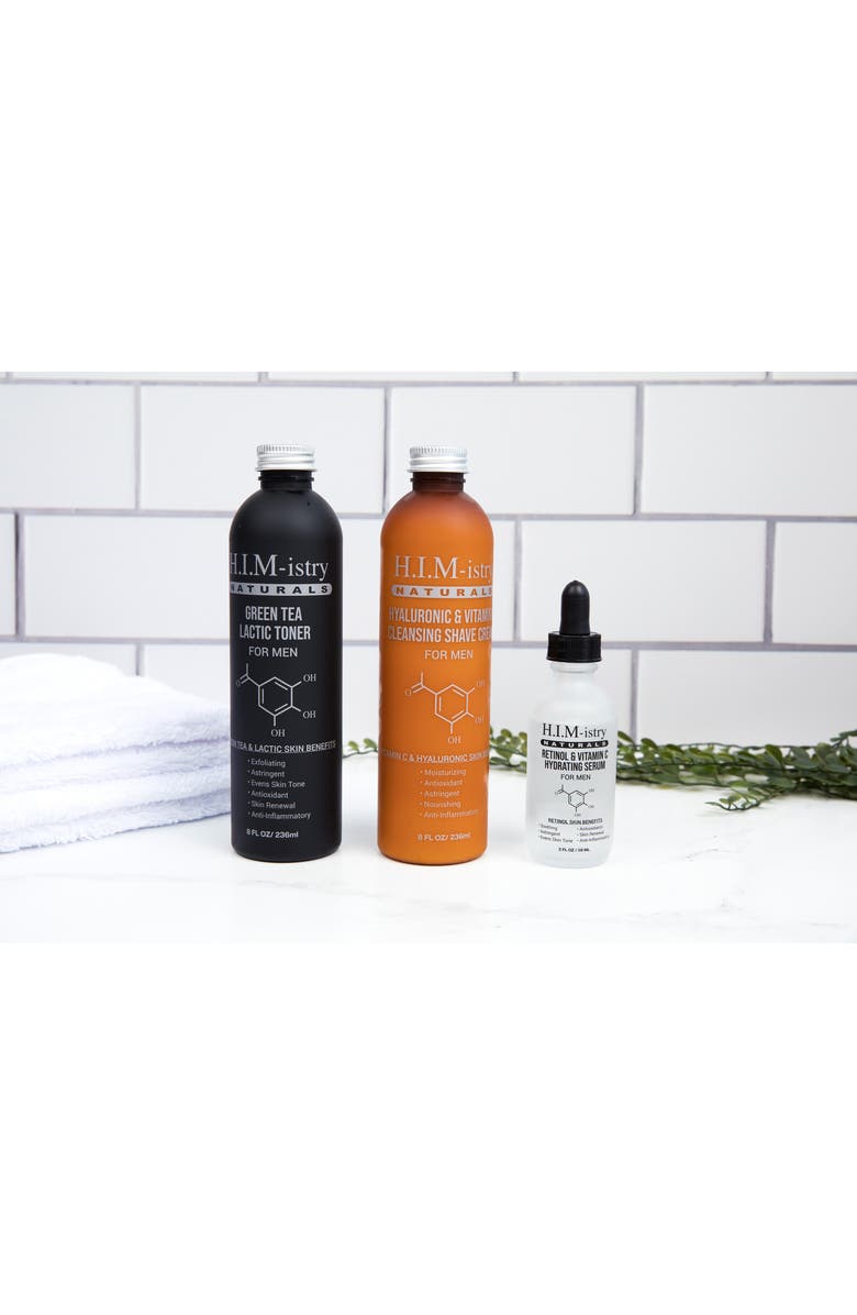 HIMistry Naturals H.I.M.-istry Naturals Anti-Aging Shaving System Set, Alternate, color, 