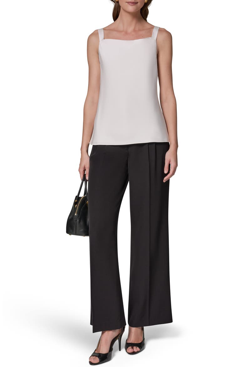 Cowl Neck Sleeveless Top, Alternate, color, CREAM