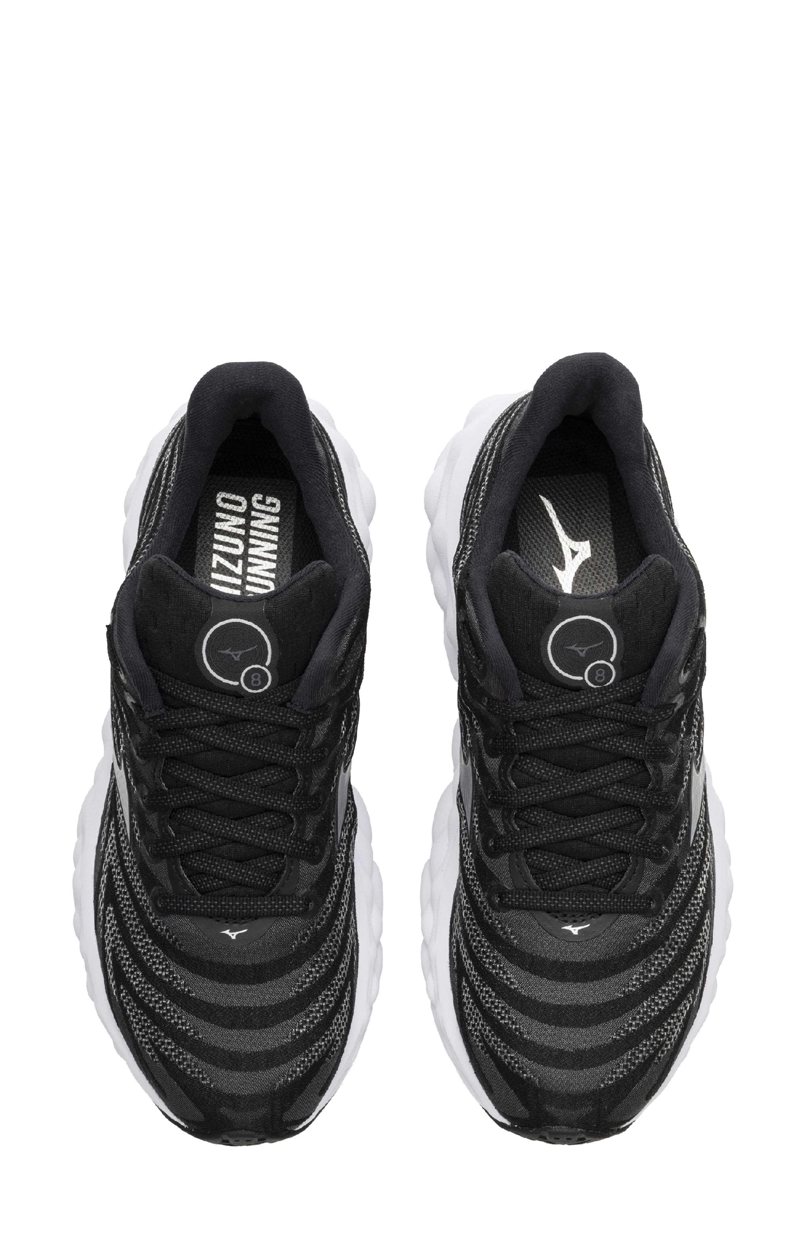 Mizuno Wave Sky 8 Running Shoe, Alternate, color, Black-Silver