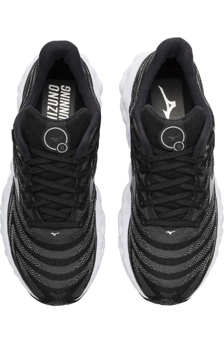 Mizuno Wave Sky 8 Running Shoe, Alternate, color, Black-Silver