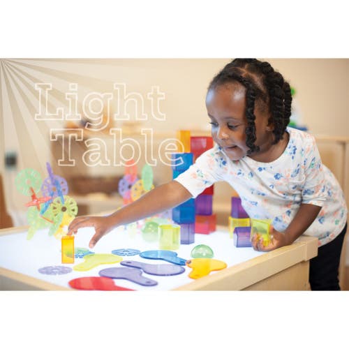 Kaplan Early Learning Company Toddler Light Table In White