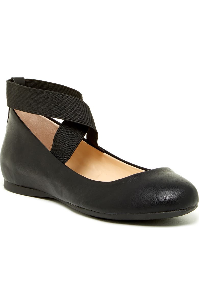 Jessica Simpson Mandayss Ankle Strap Ballet Flat, Main, color,