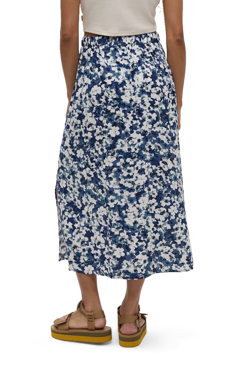 Yaletown Skirt, Alternate, color, Nightfall/Watercolour Floral