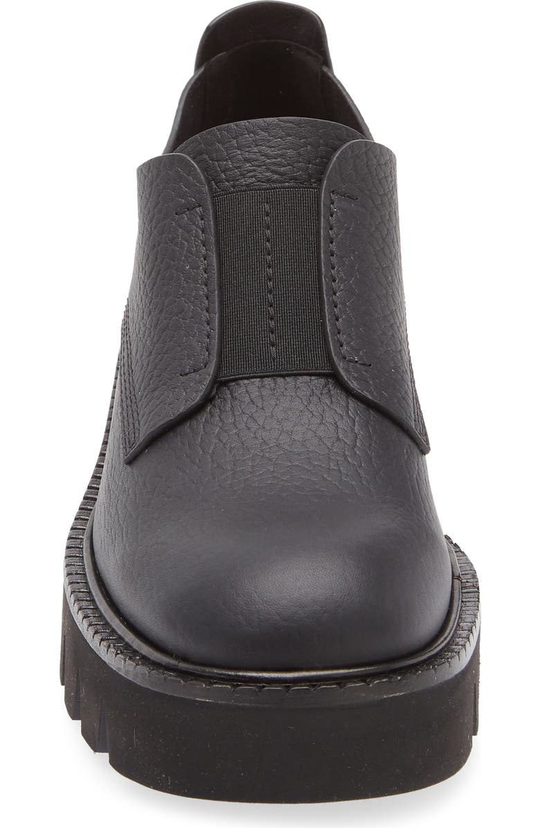 Pedro Garcia Silvia Water Resistant Loafer, Alternate, color, Black Cervo