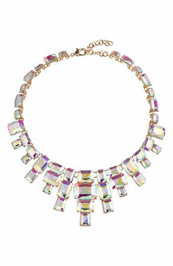 EYE CANDY LOS ANGELES Angela Crystal Statement Necklace