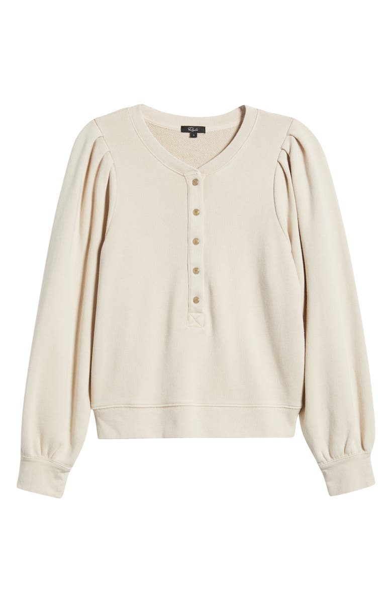 Rails Mariana Cotton French Terry Henley Sweatshirt, Alternate, color,