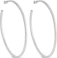 IVI Los Angeles Large Signore Hoop Earrings