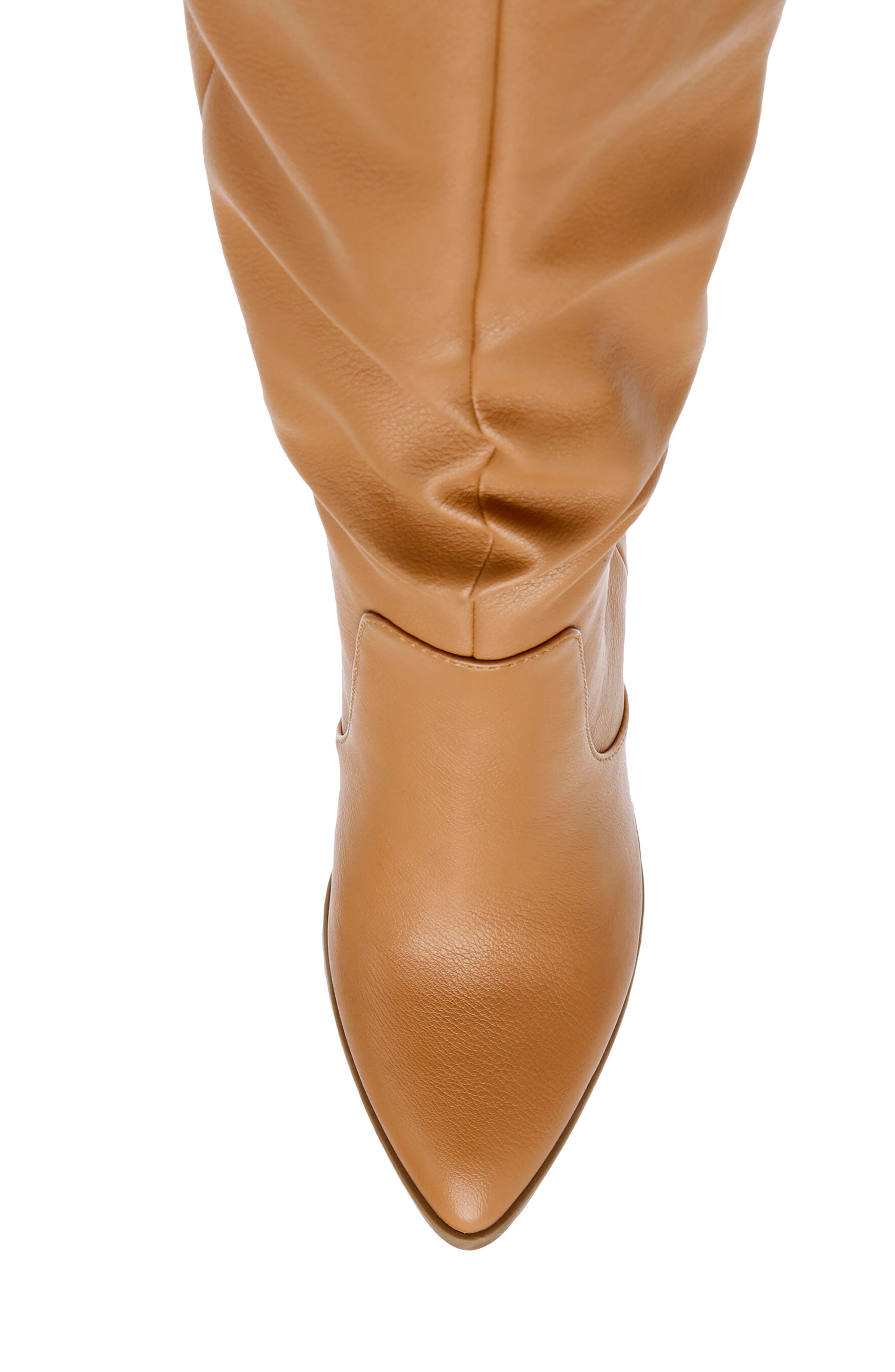 Numbra Ruched Boot, Alternate, color, TAN