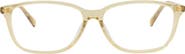 Gucci 54mm Square Optical Glasses