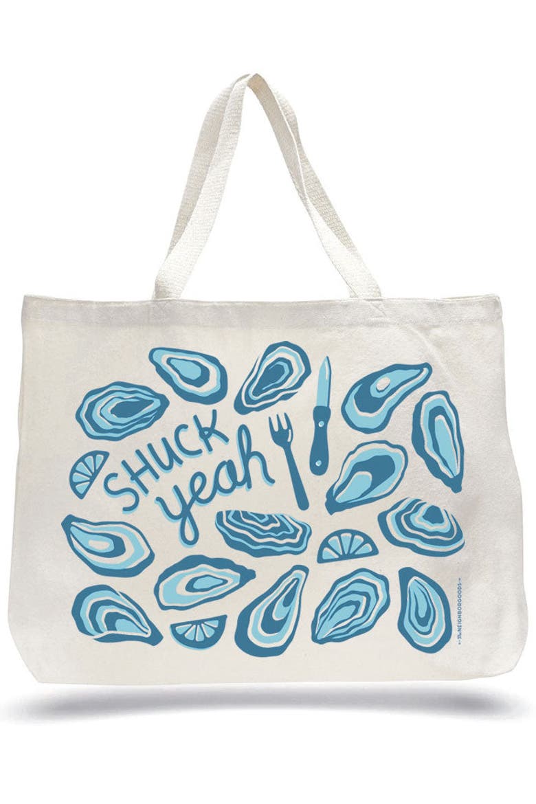 Oyster Candle & Tote Gift Set, Alternate, color, Blue