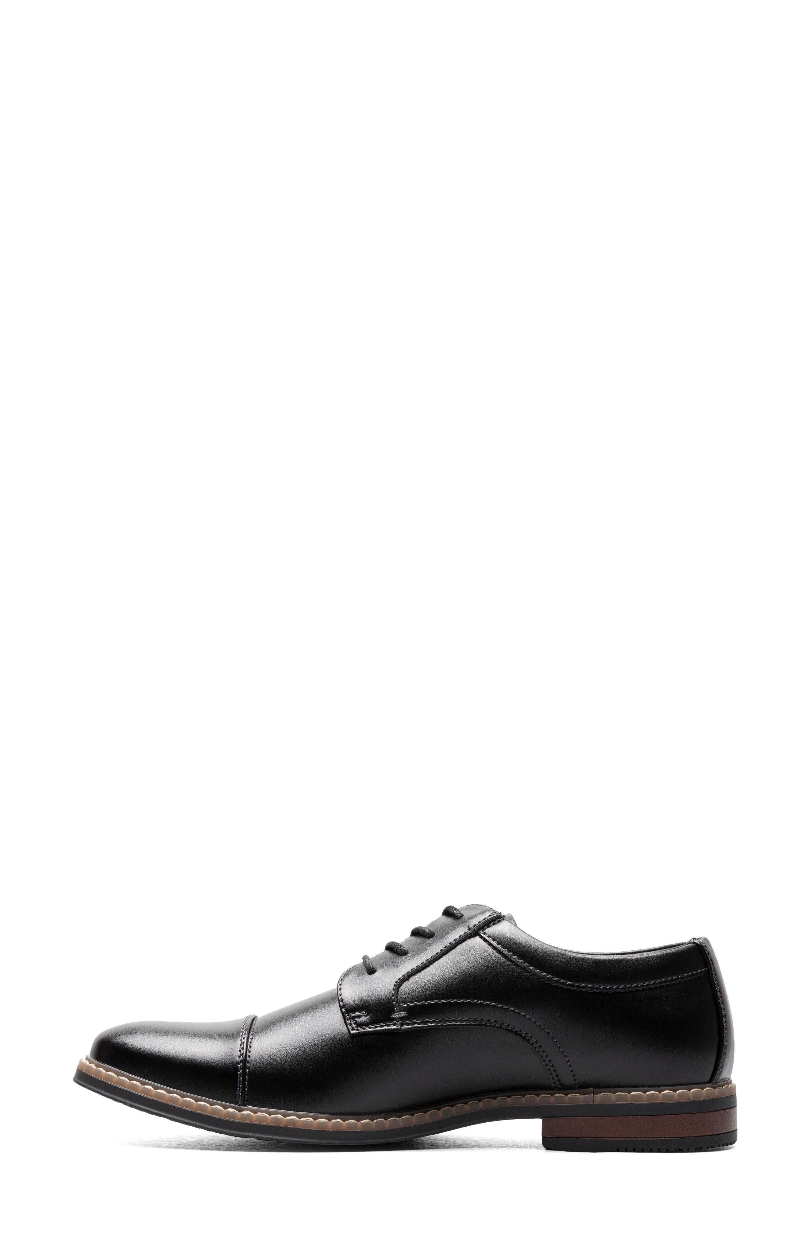 NUNN BUSH Carmelo Cap Toe Derby - Wide Width Available, Alternate, color, Black