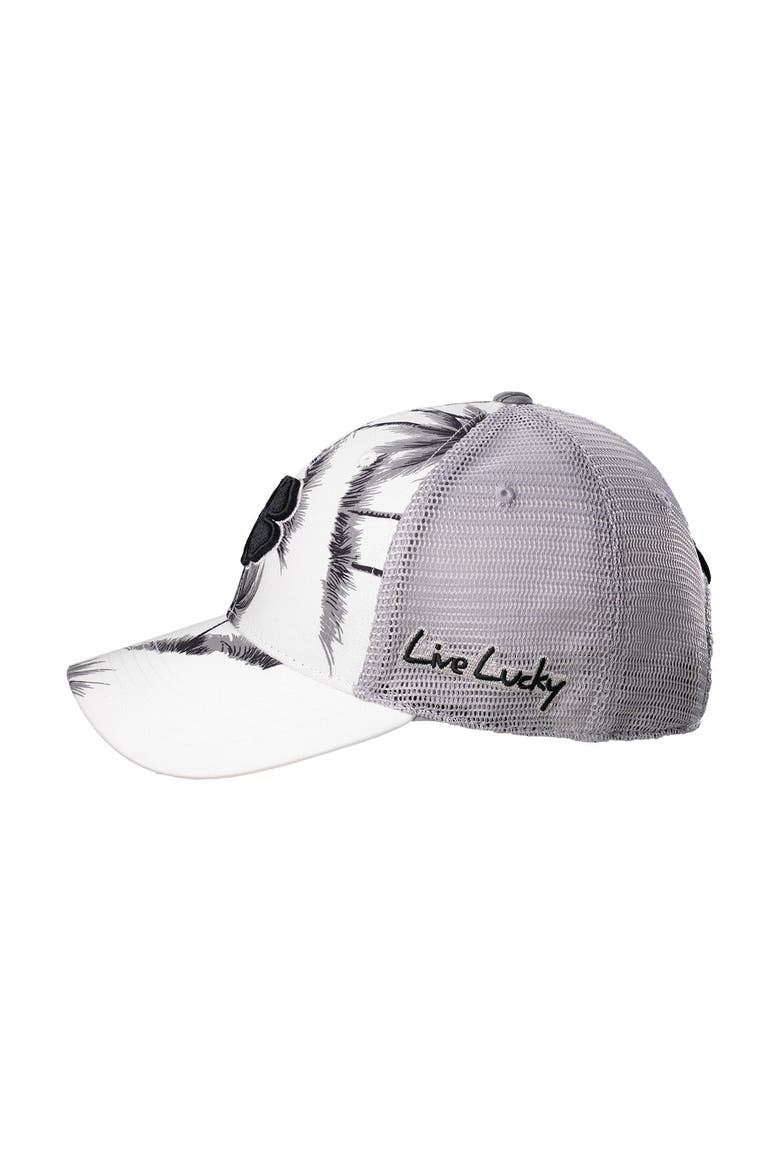 Island Luck 9 Hat, Alternate, color, White