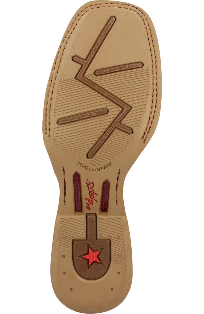 DURANGO Women's White Ventilated Western Boot, Alternate, color, Trail Brown And White