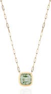 GOSHWARA Manhattan Cushion Pendant Necklace