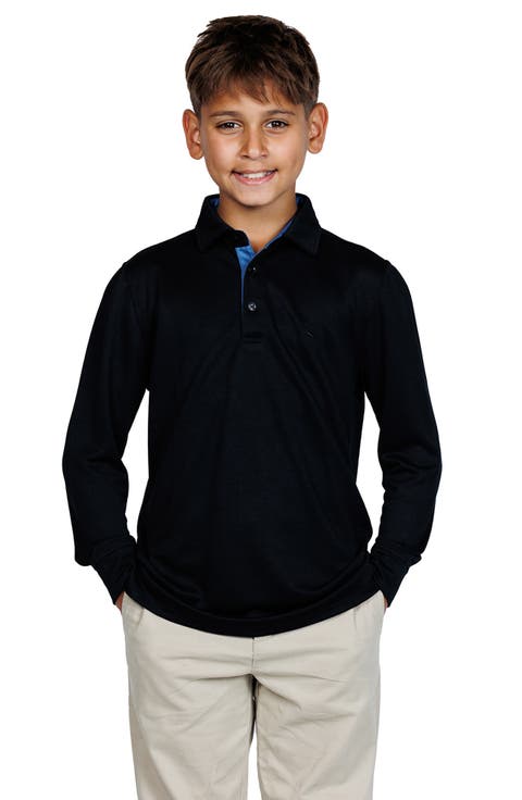 Kids' Modal Blend Polo (Big Kid)