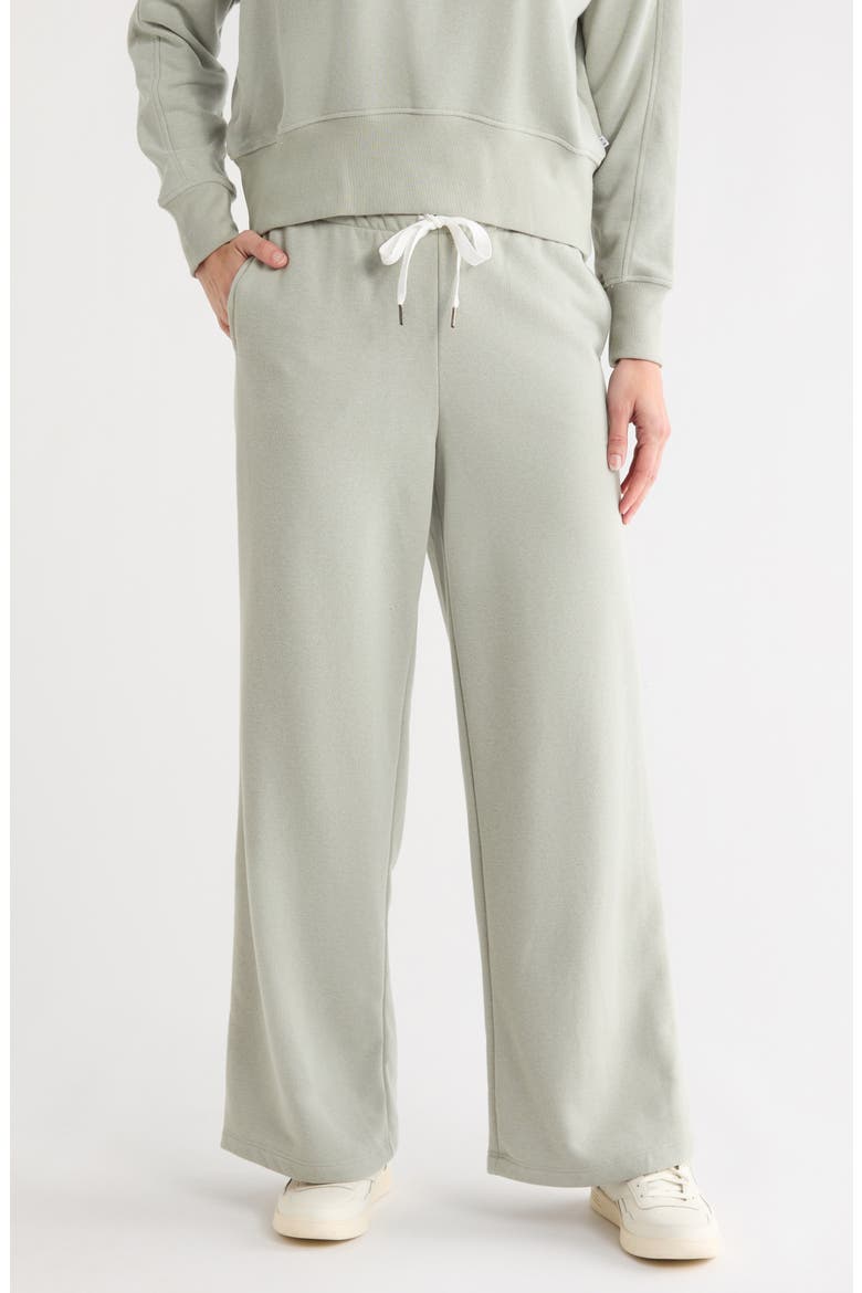 Marley Wide Leg Drawstring Pants, Main, color, WROUGHT IRON