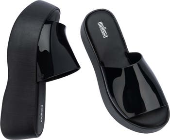 サンダル・ミュール ^MACMOC^ 2Color Modern Platform Sandals 6Cm Becky Amazon.com | melissa Women's Slingback Wedge Sandal, Pink