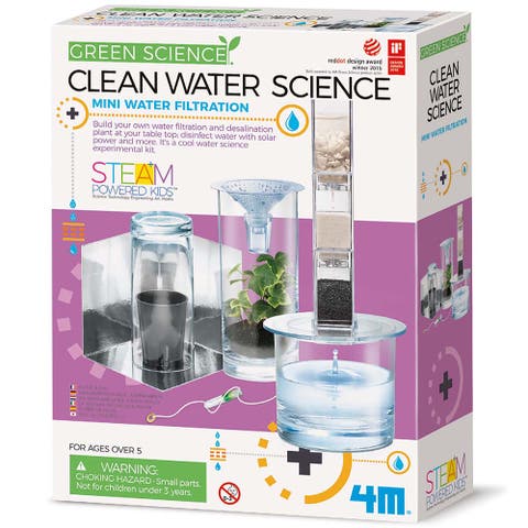 Green Science Clean Water Science Diy Water Filtration Kit