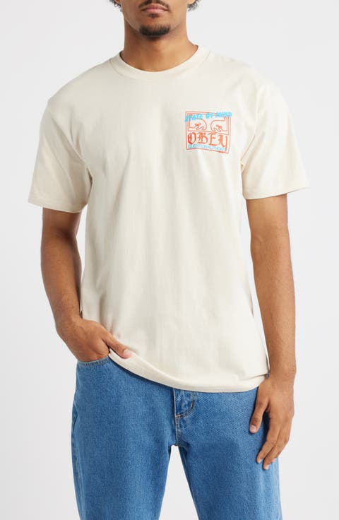 State of Mind Cotton Graphic T-Shirt