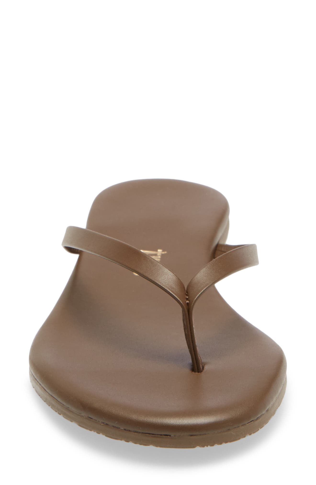 'Liners' Flip Flop, Alternate, color, COFFEE