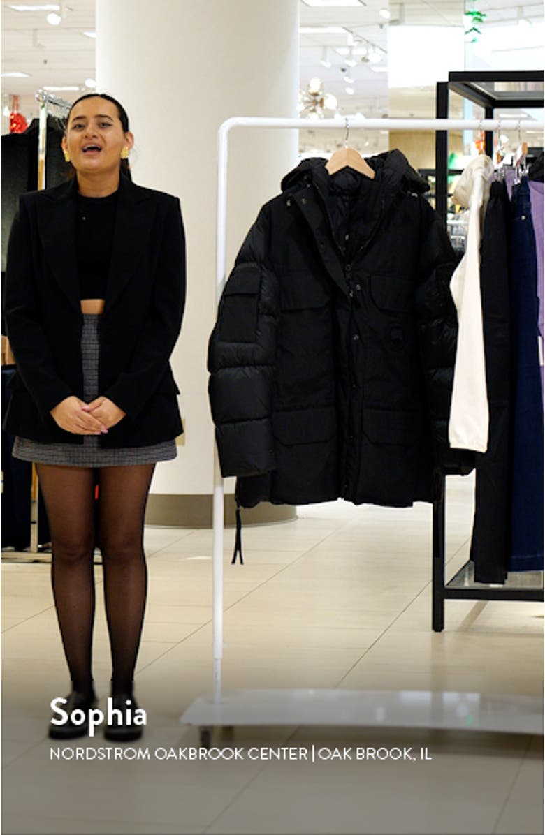 Paradigm Expedition Black Label Mixed Media Water Repellent 750 Fill Power Down Parka, sales video thumbnail