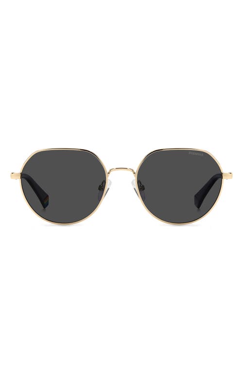 POLAROID POLAROID 54MM POLARIZED RECTANGULAR SUNGLASSES 