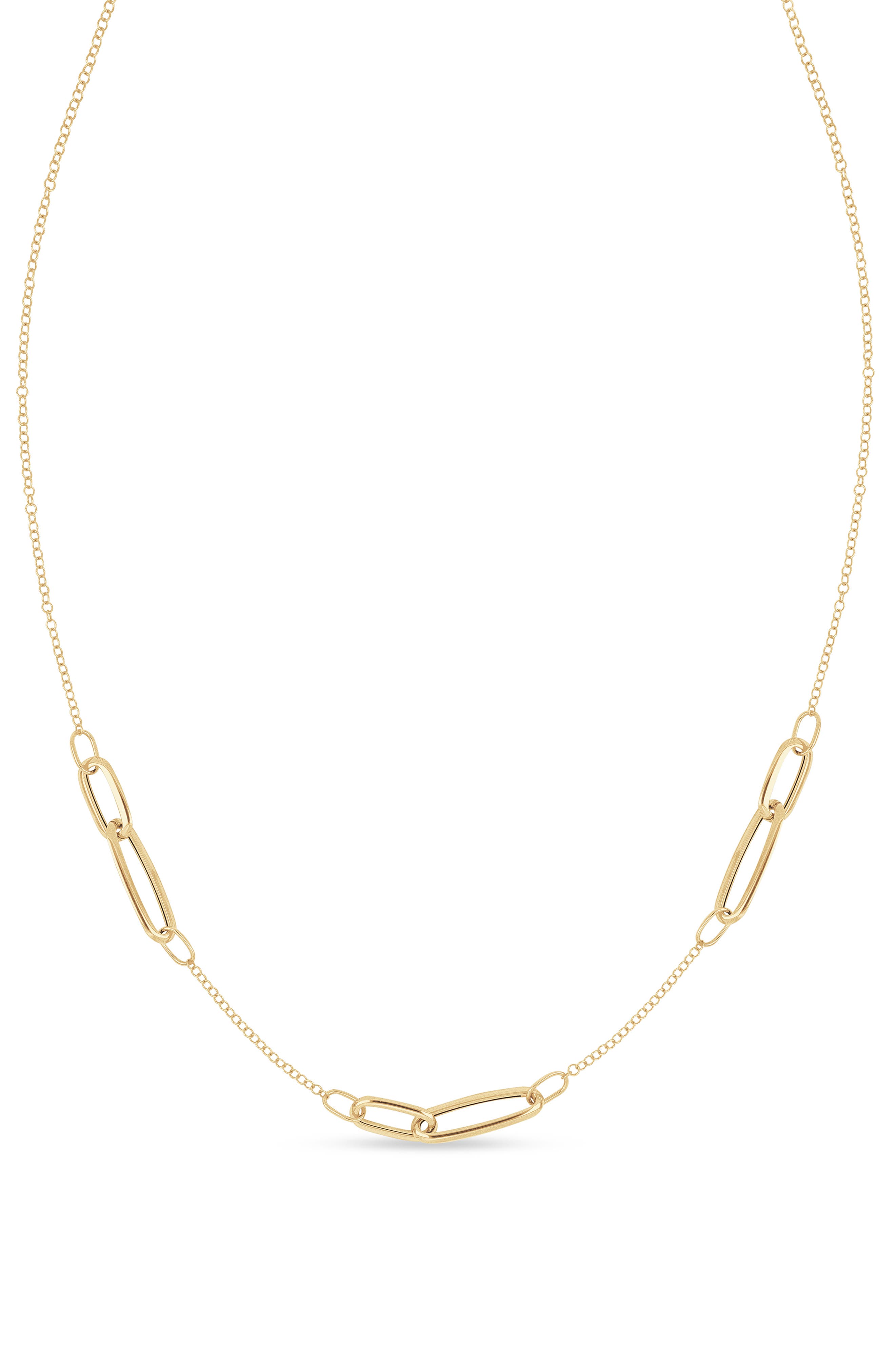 14k Gold Link Chain Necklace