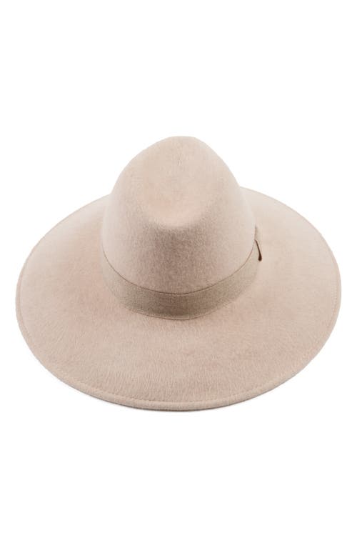 Eugenia Kim Emmanuelle Wool Felt Fedora In Brown