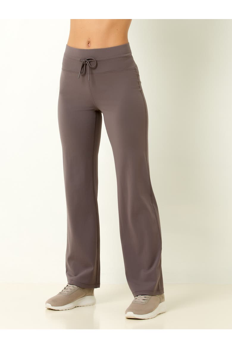Sueded Boot Leg Pant, Main, color, Shark