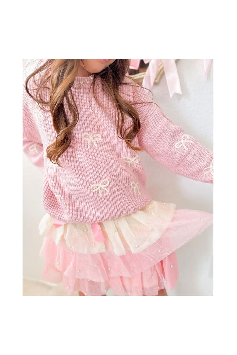 Pretty Pearl Petal Tutu, Alternate, color, Pink