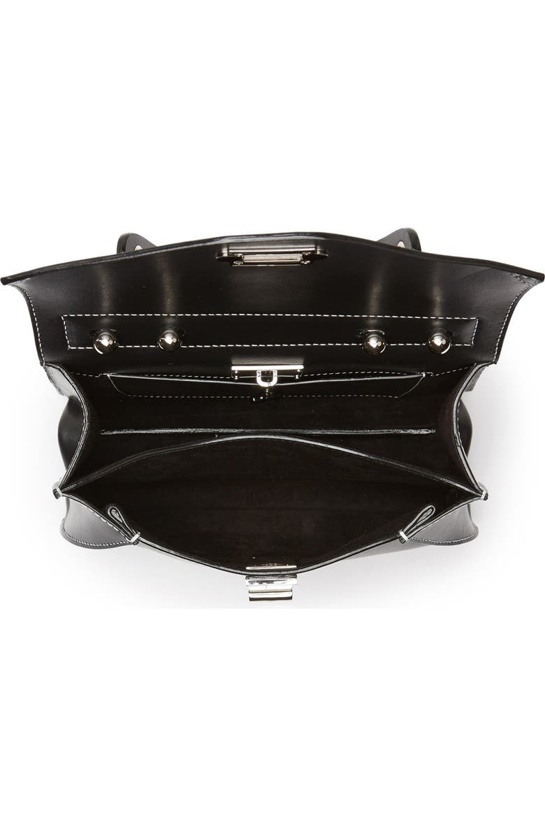 Proenza Schouler 'Small Hava' Top Handle Calfskin Leather Satchel, Alternate, color,