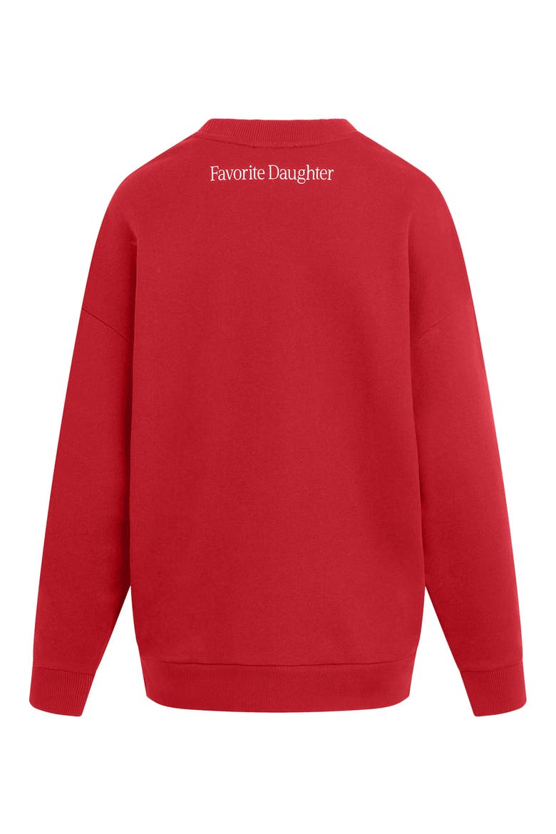 Go Sports Sweatshirt, Alternate, color, RED