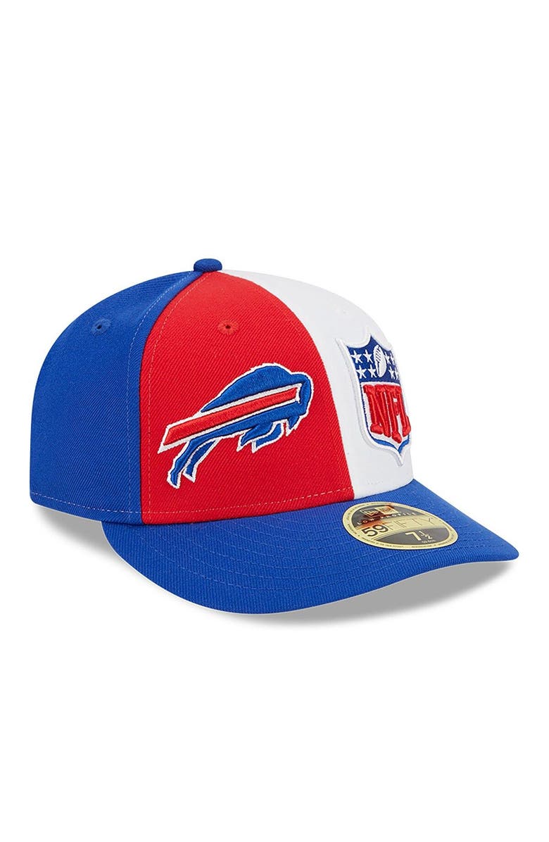 New Era Men's New Era Red/Royal Buffalo Bills 2023 Sideline Low Profile 59FIFTY Fitted Hat, Main, color, Red