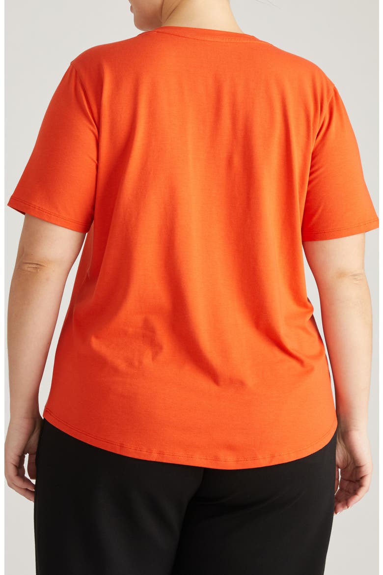 V-Rex Tee, Alternate, color, ORANGE FLAME