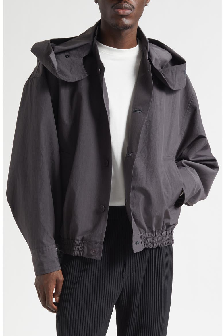 Carrier Carried Hooded Jacket, Main, color, CHARCOAL