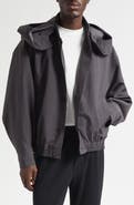 Homme Plissé Issey Miyake Carrier Carried Hooded Jacket