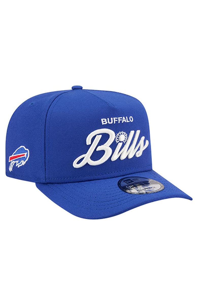 New Era Men's New Era Royal Buffalo Bills Local Play A-Frame 9FIFTY Snapback Hat, Main, color, Royal
